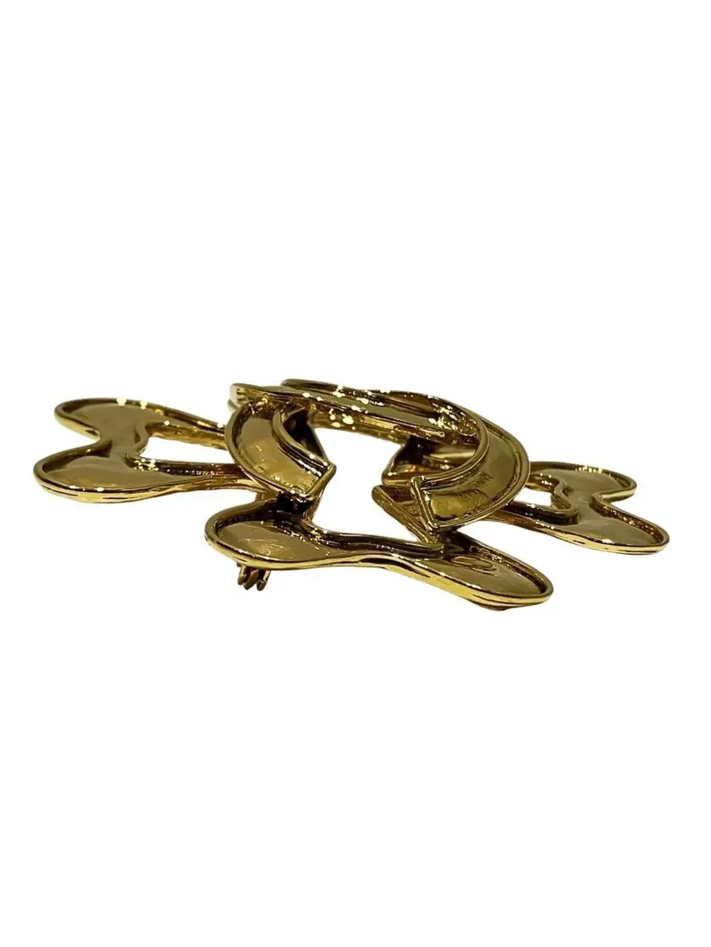 Chanel Cc Logo Brooch Metal #343235C72B